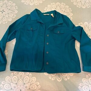 Turquoise jacket